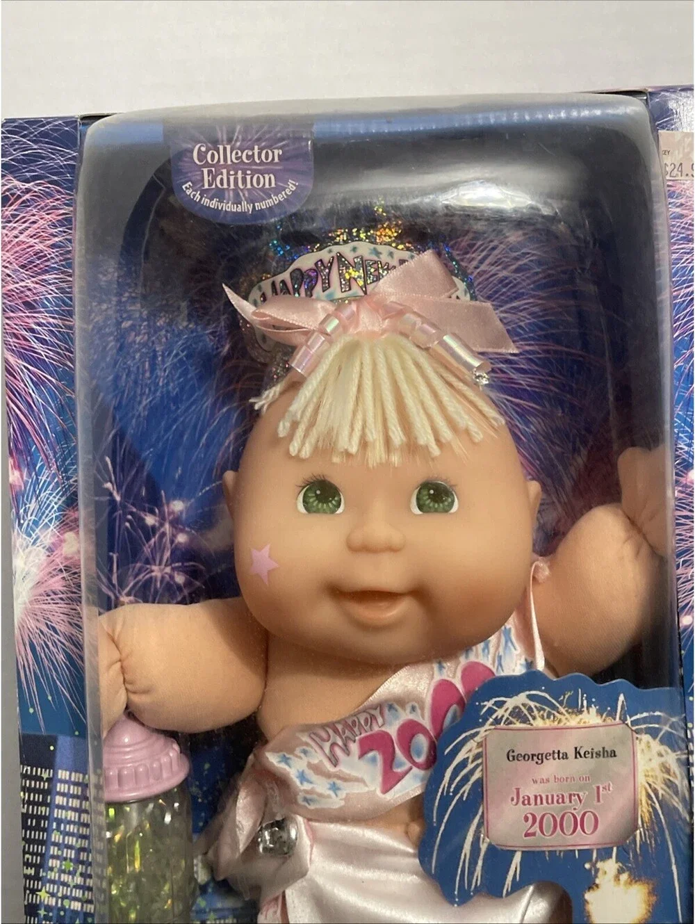 Cabbage Patch Kids Millennium Celebration Doll  – NIB - 2000 Happy New Year! Y2K